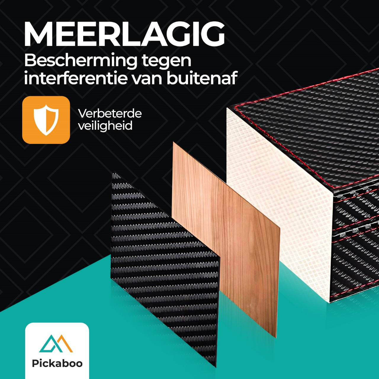 Pickaboo® Faraday Box Autosleutel Pro - Inclusief Gratis Beschermhoes voor Telefoon (Medio Mei verwacht)