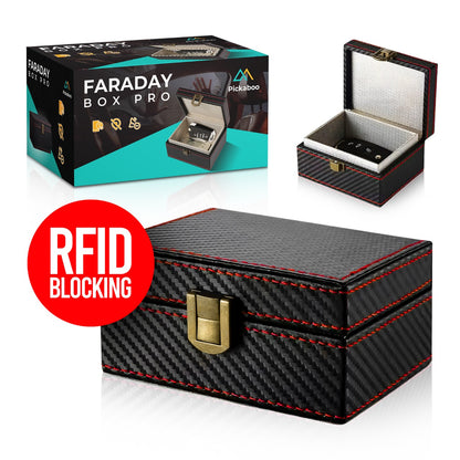 Pickaboo® Faraday Box Autosleutel Pro - Inclusief Gratis Beschermhoes voor Telefoon (Medio Mei verwacht)