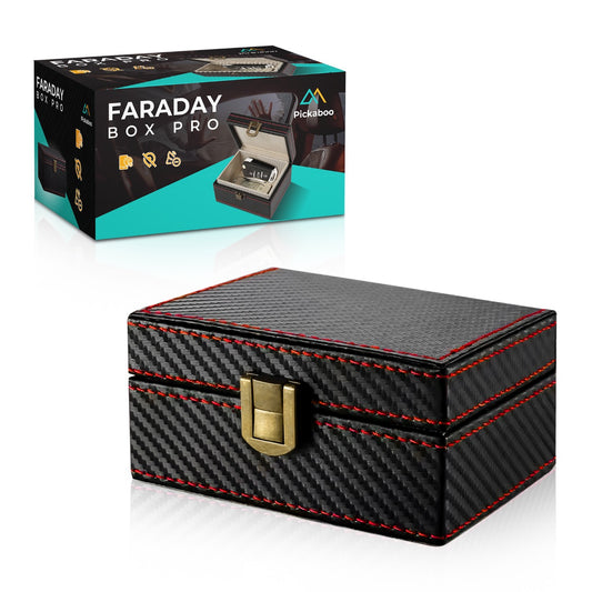 Pickaboo® Faraday Box Autosleutel Pro - Inclusief Gratis Beschermhoes voor Telefoon (Medio Mei verwacht)