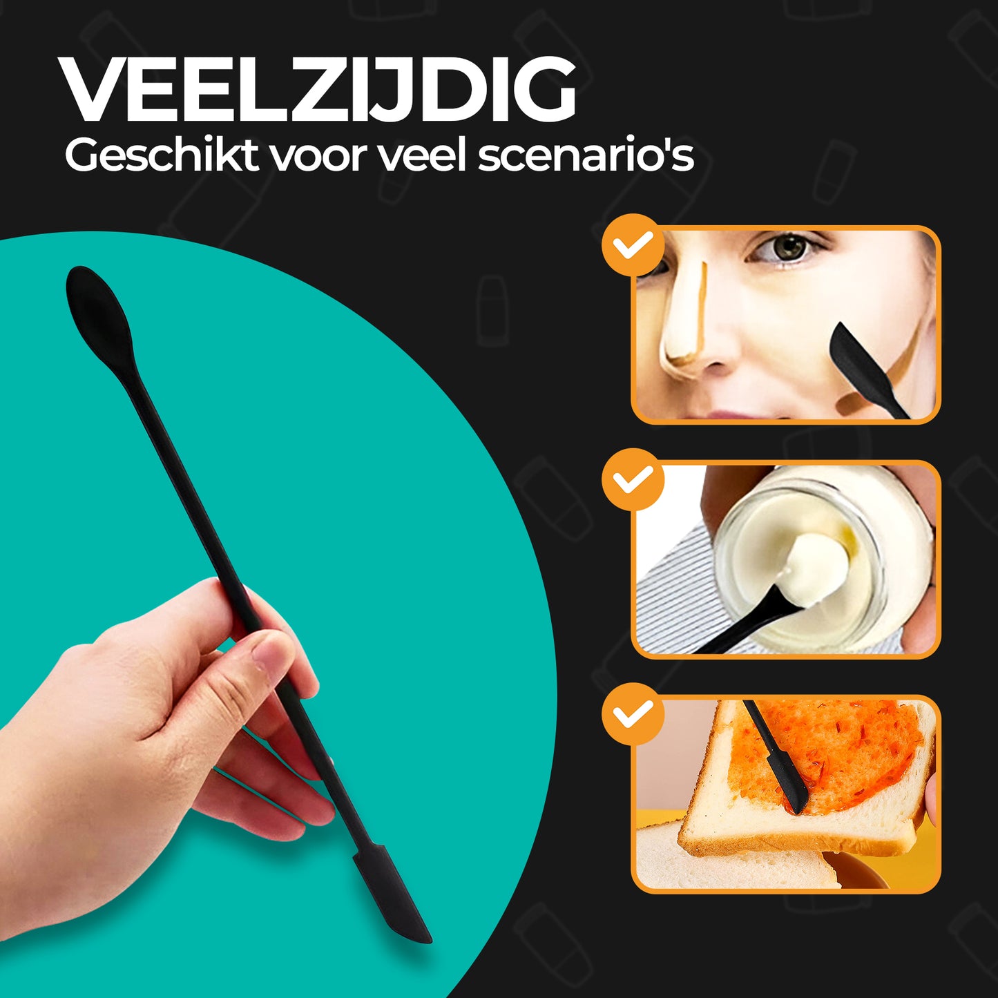 Pickaboo Flessenlikker - Uitgebreide set 6 stuks