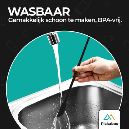 Pickaboo Flessenlikker - Uitgebreide set 6 stuks