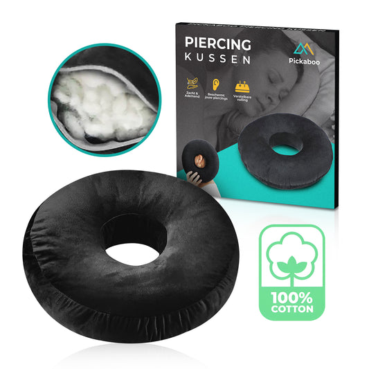 Pickaboo Piercing Kussen - Orthopedisch piercing hoofdkussen